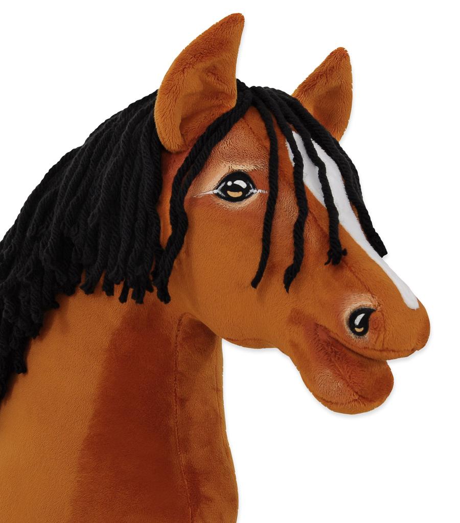 Cavallo a bastone Hobby Horse Grande Premium - Baio Chiaro II A3