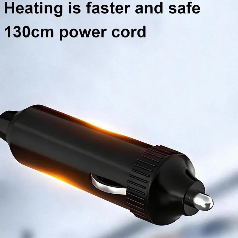 12V 24V Electric Car Heater Fan Dual Use Heating and Cooling Efficient Windshield Defogger Demister Defroster Portable Heater