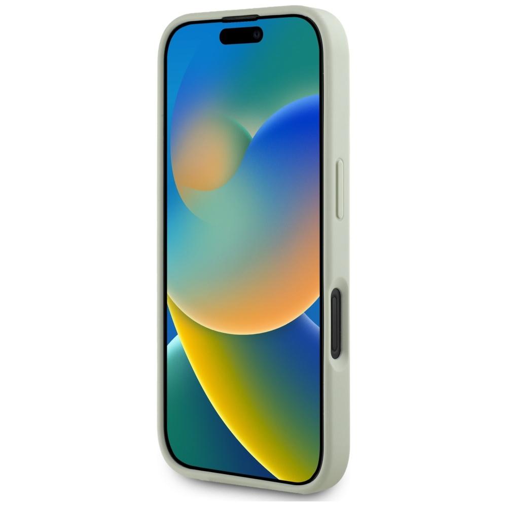 Hülle für iPhone 16 Guess Classic Logo Grün