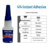 401 Super Glue Universal Adhesive for Wood, Plastic, Toys, Rubber - Instant Bond 460, 403, 406, 414, 415, 495.