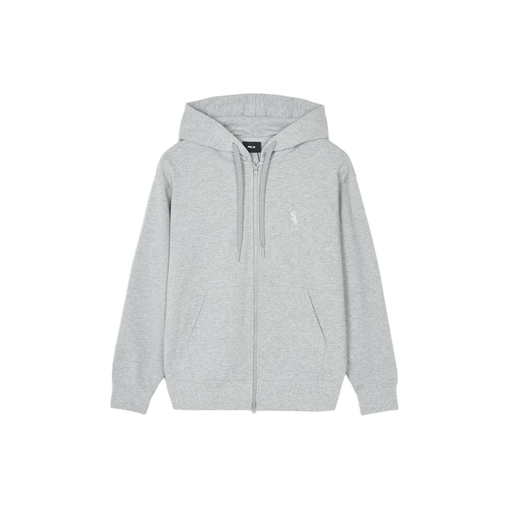 New MLB SS24 Sweatshirt Unisex Gray 3ATRB0141-44MGS