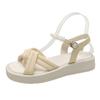 Fashion Summer Women Gladiator Sandals Fashion Platform Cross-toe Sandals Comfortable Muffin Casual Women's Shoes Luxury Sandales Plates