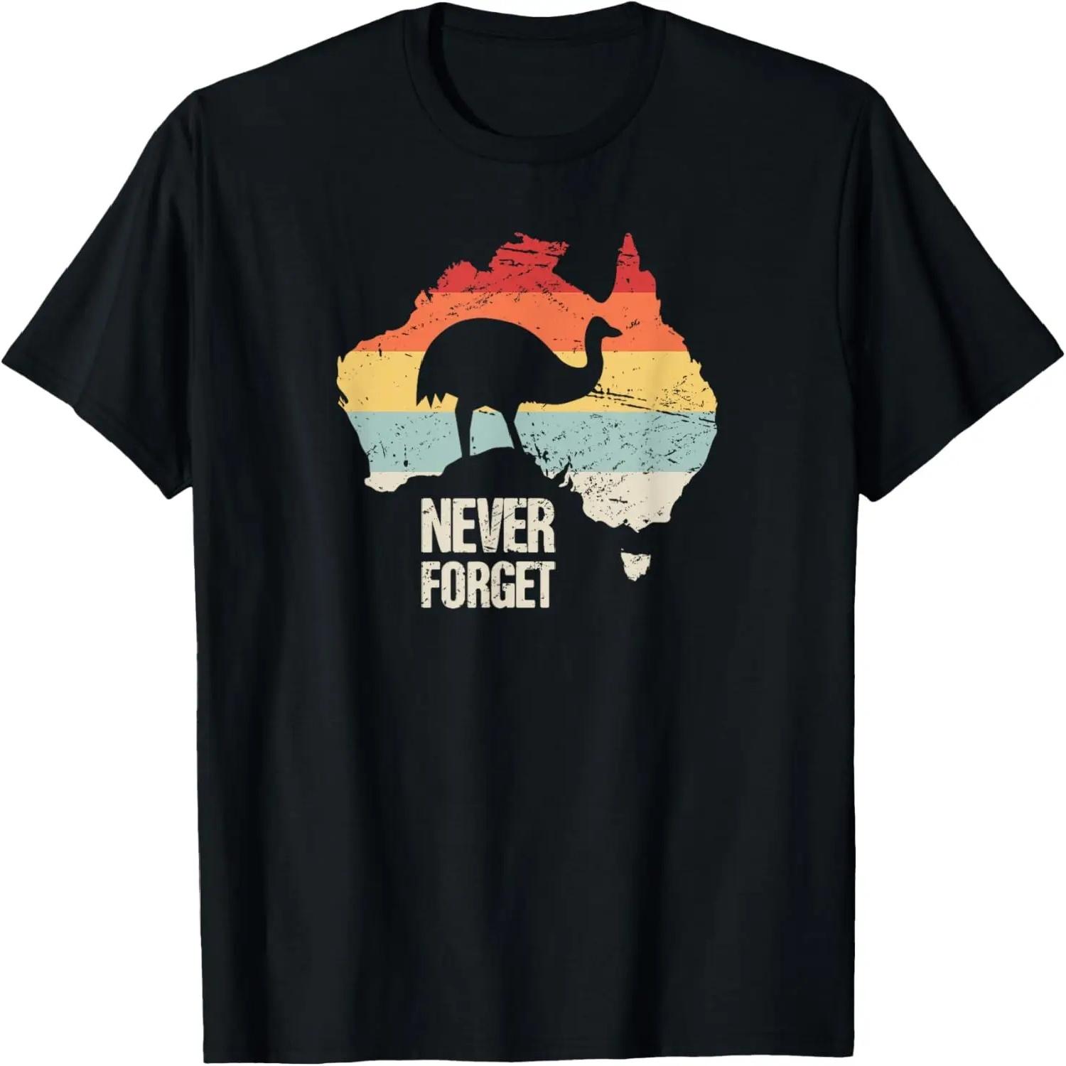 Retro Great Emu War T-Shirt For Australian History Fans XXXXL