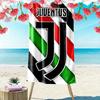 1pz Telo da Spiaggia Football Club Juventus, Morbido Telo da Spiaggia Adatto per Spiaggia Nuoto, Campeggio all'Aperto e Viaggi