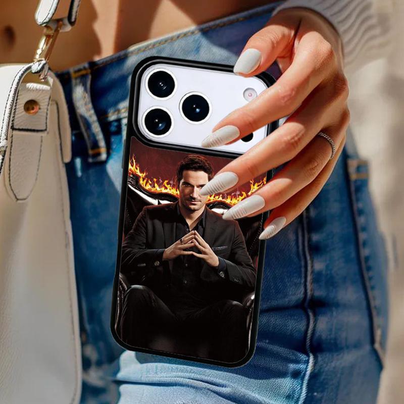 Lucifer Morningstar TV series Phone Case For iPhone 17 Air 14 15 13 12 Max Cover For Apple 16e 11 Pro Max Plus Coque