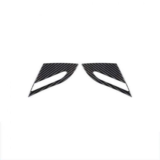 Carbon Fiber Dashboard Defogging Air Outlet Cover For BMW 6 Series E63 E64 04-10