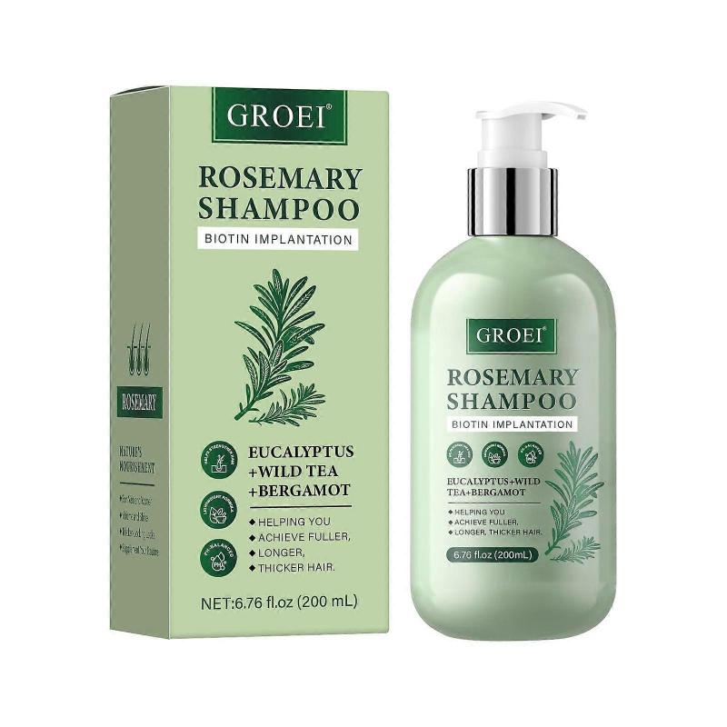 Rosemary Hair Growth Shampoo - Thickening Shampoo with Biotin Tea Tree Oil for Hair Loss and Thinning Hair - Sulfate Free for Women and Men