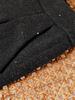 High-Waisted Women's Woolen Bootcut Shorts - Plus Size, Autumn/Winter, Loose Fit, Slimming, 200 Jin
