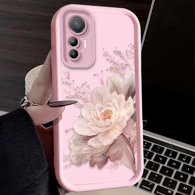Pink Lotus Flower Nice Case For Xiaomi Poco C65 X7 X6 F6 F5 X5 X3 NFC F3 M6 Pro 4G Mi 13 12 11 Lite 5G 14 13T 12T 11T 14T Pro