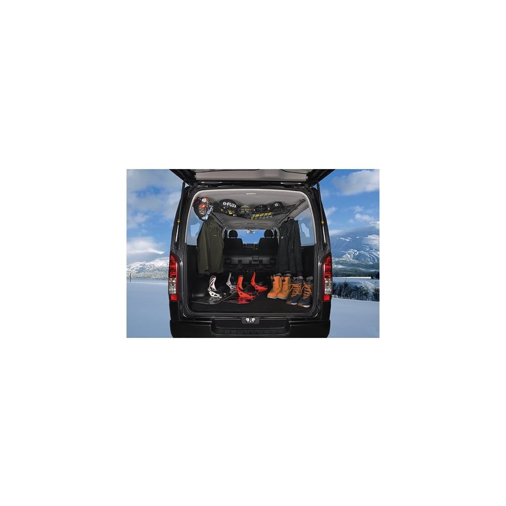 Carmate Cross Ride Series NS106 Inner Net Car Storage Organizer Black