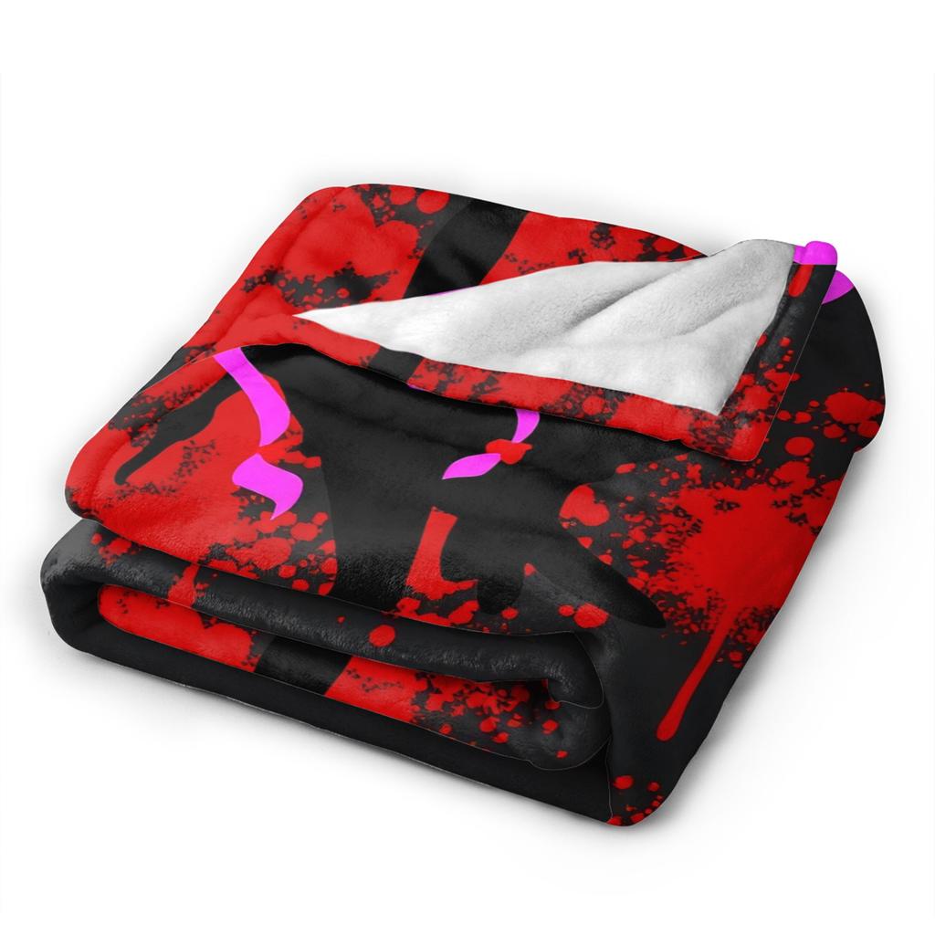 Mirai Nikki Gasai Yuno Blanket Quality Super Soft  Throw Blanket Winter Children Home Decor Print Bedspread
