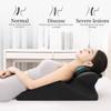 Oreiller de soutien multifonctionnel pour la lecture Coussin cale réglable Oreiller de lit orthopédique Oreiller pour dormir sur le ventre Confort intime