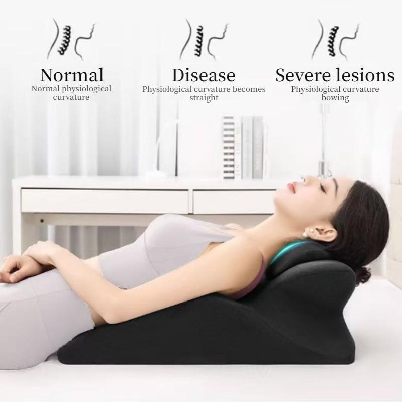 Oreiller de soutien multifonctionnel pour la lecture Coussin cale réglable Oreiller de lit orthopédique Oreiller pour dormir sur le ventre Confort intime