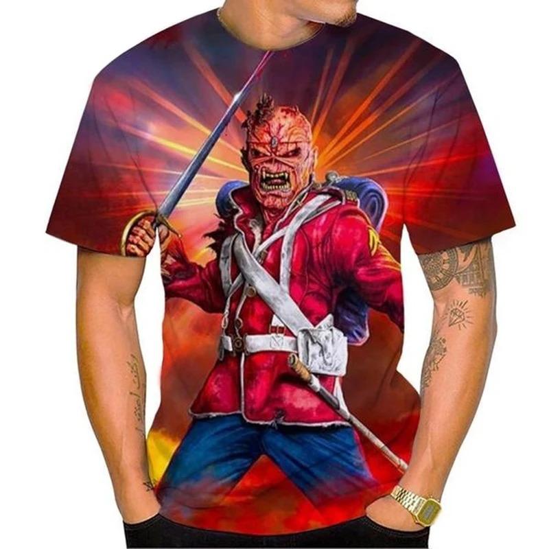 2026 Summer Colorful Men's Top T-shirt 3D Printed Spider Man Venom Pattern Casual Fashion Short Sleeve Clothing