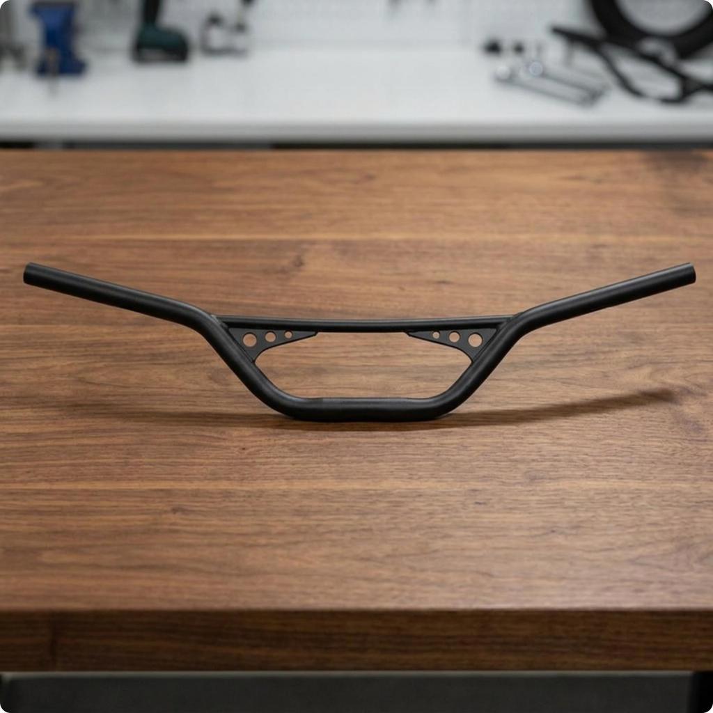 Custom Motorcycle Handlebar Universal with Drilled Center Brace
