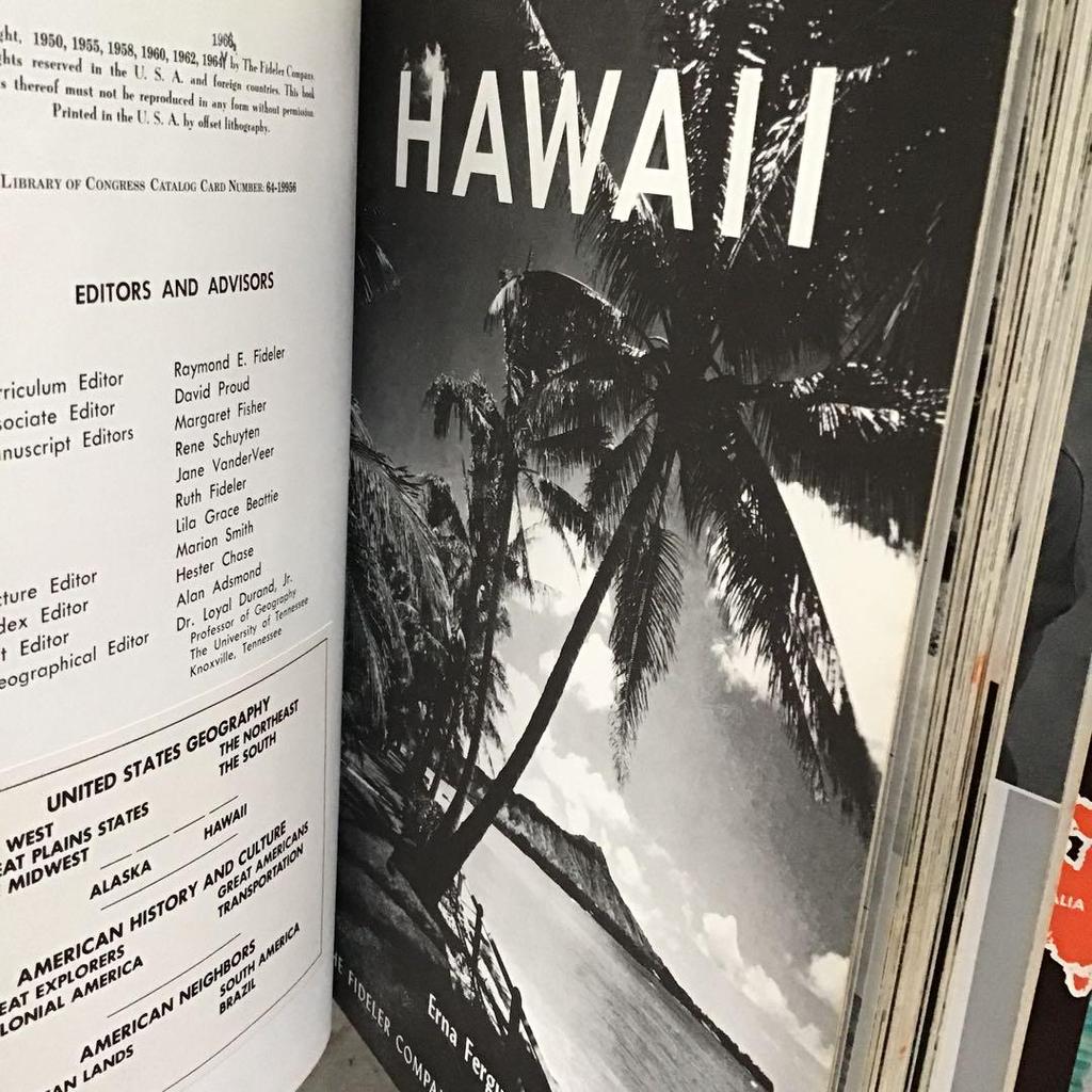 [USED] Old Hawaii Books, Foreign Books & Albums, Hawaii, Vintage
