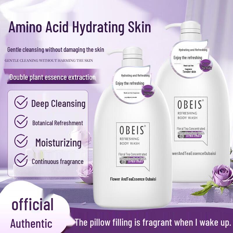 Obeis Floral Essence Refreshing Body Wash