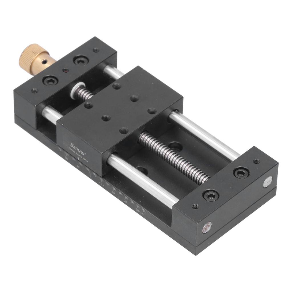 Linear Stage Actuator Manual Sliding Table Aluminium Alloy High Accuracy ,Linear Motion Rail Guide Table with Base