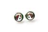 Basset Hound - Earrings Your Photo Handmade, Own Photo, Jewelry from the Art.-Dog Brand