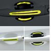 4PCS Car Door Reflective 3D Universal Decal Tape Open Stickers Warning Mark Night Driving Safety Lighting Luminous Decor Auto Door Stickers