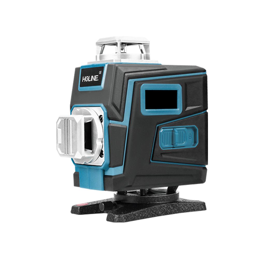 HGLINE 16 4D Lines Laser Level With APP Remote Control Selfleveling 360 Horizontal & Vertical Laser Level Construction Tool