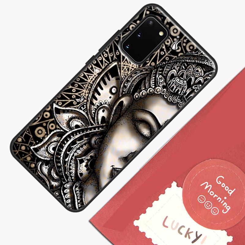 Gautama Buddha Phone Case For Samsung Galaxy S24 S26 Ultra S20 S21 S22 S23 S25 Plus S10 S25 FE Cover Shell