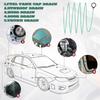 3m/5m Car Drain Hole Cleaning Brush Flexible Sunroof Drain Brush Long Pipe Cleaners Fuel Tank Drain Leak Treatment Tools