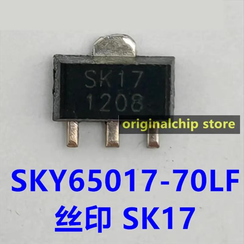 

5PCS SKY65017-70LF screen printing SK17 SOT-89 InGaP LF-6GHz RF amplifier chip