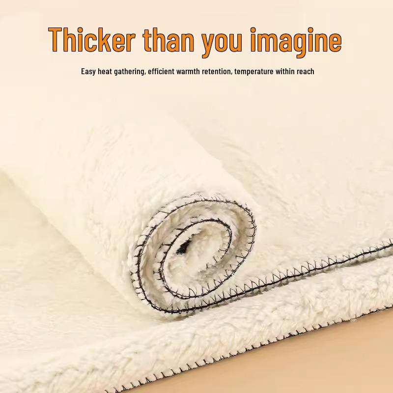 Fleece Pants for Middle-Aged & Elderly Women: Elastic Waist, High-Waisted, Straight-Leg, Loose Fit for Spring & Autumn Wear.
