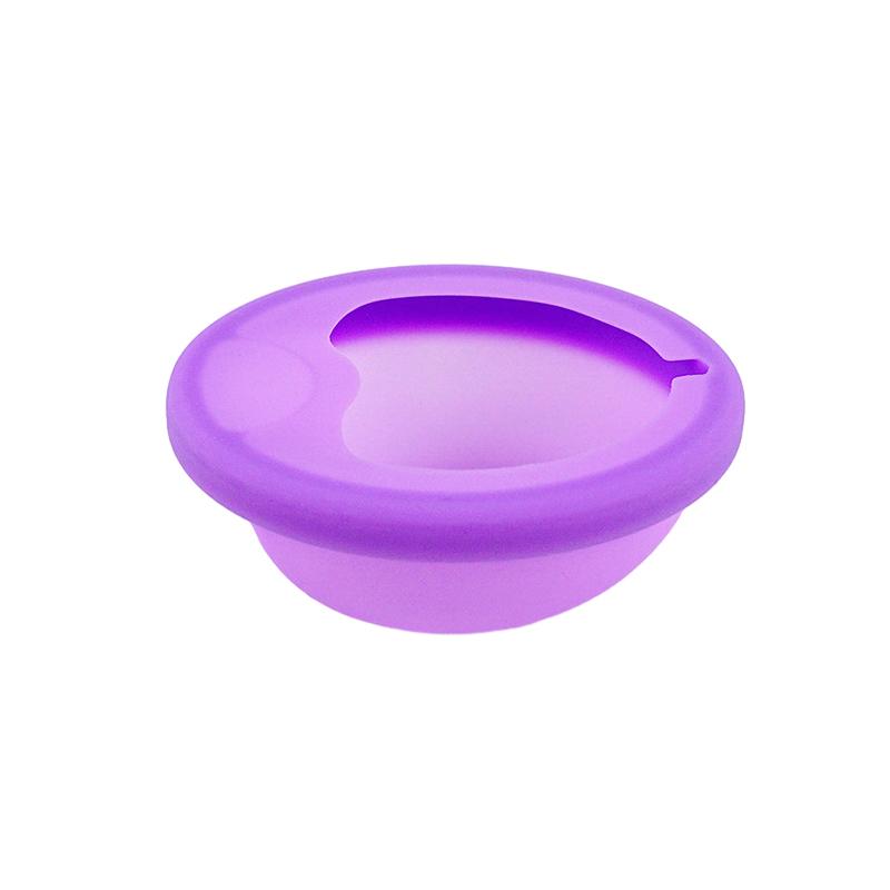 1Pcs Silicone Flat Fit Design Extra Thin Reusable Silicone Menstrual Disc For Women Menstrual With Pull Tab Sterilizing