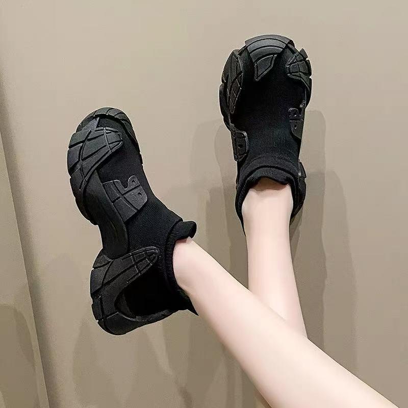 Vielseitige Sommer-Freizeit-Sneaker: Damen Schuhe mit weicher Sohle, zum Hineinschlüpfen, Modetrend