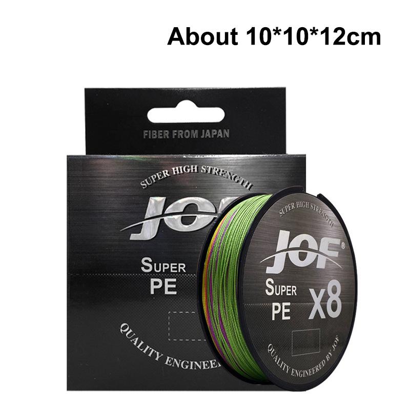 Fishing Line PE 8 Strands 100M Strong Multifilament Braided Line for Carp Saltwater Boat Casting Applications