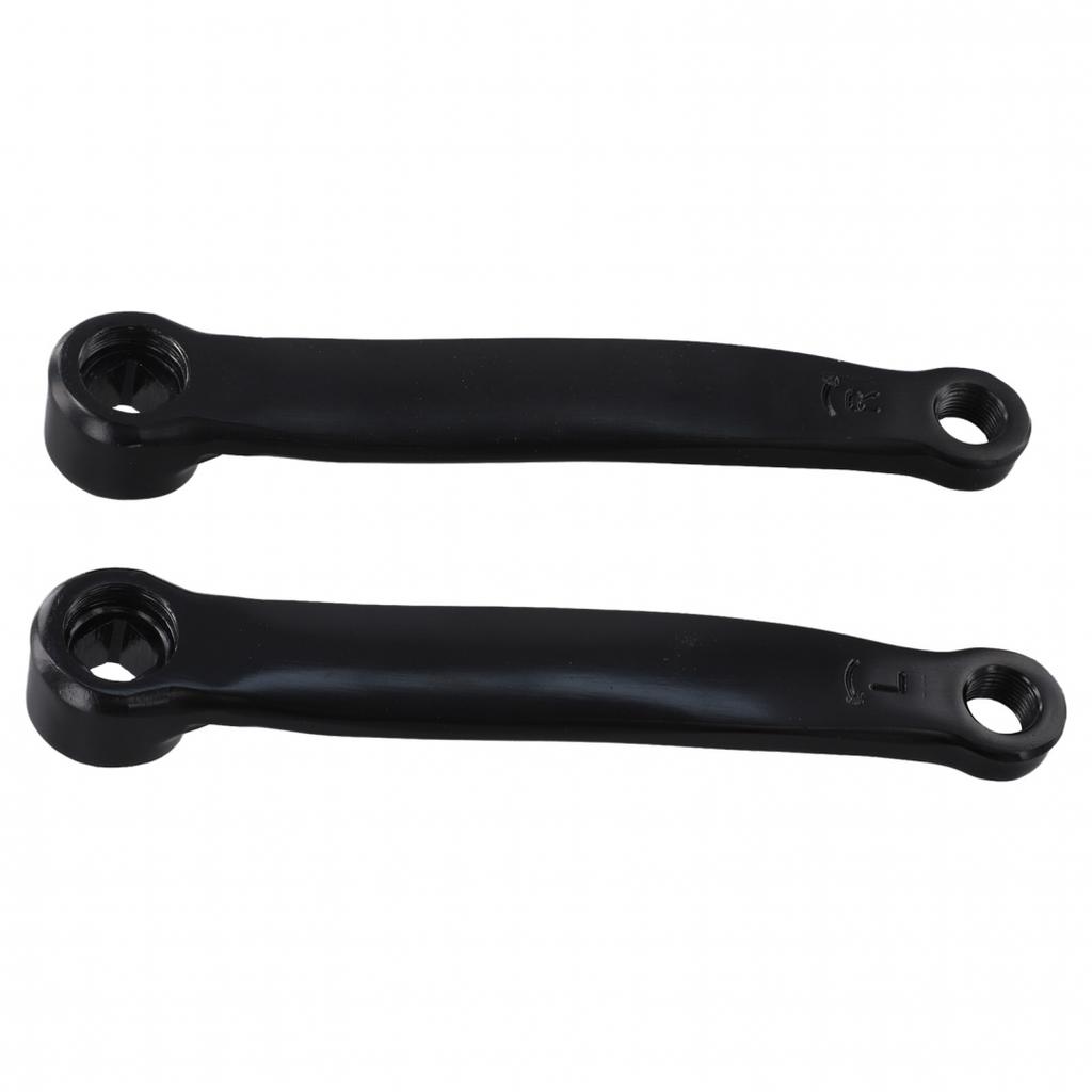 Sleek and Strong A Pair of 165mm Indoor Sports Bike Cranks Made from Iron