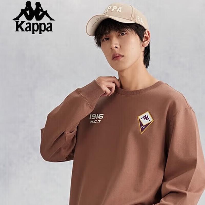 

Kappa Men s Retro Casual Long Sleeve Pullover Sweatshirt K0E52WT01D L