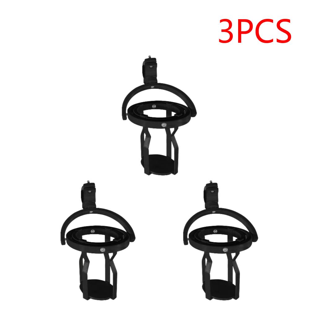 1-5PCS Gyroscopic Cup Holder Self Leveling Cup Holder Clamp Adjustable Clip On Hanging Cup Holder for Bicycles Electric Scooters