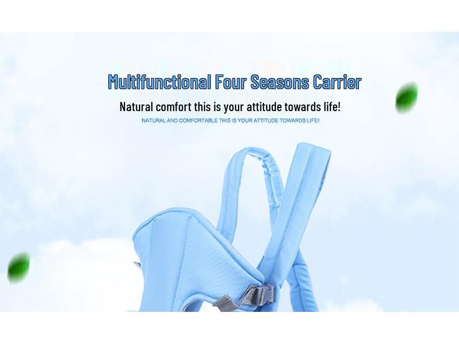 Premium Multifunctional Pure Cotton Baby Carrier – Upgraded for Maternal and Infant Comfort