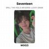 Seventeen SPILL THE FEELS WEVERSE Glücksziehung Offizielle Fotokarte