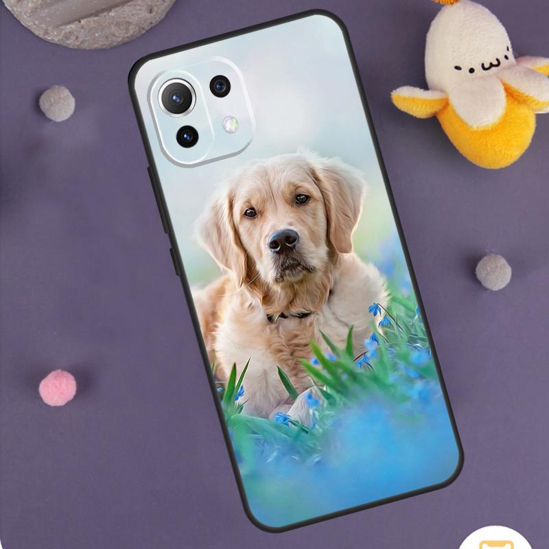 Golden Retriever Dog Case For Xiaomi 15 14 Ultra 13T 14T 15T 17 Pro Max POCO F8 Ultra F5 F6 F7 X5 X6 X7 Pro Cover