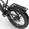 LANKELEISI Silvertip8 E-Bike con Ruote Grasse 26×4.0, Batteria 52V 20Ah, Motore 1000W, Freni Idraulici, Cambio Shimano a 7 Velocità, Tutto Terreno
