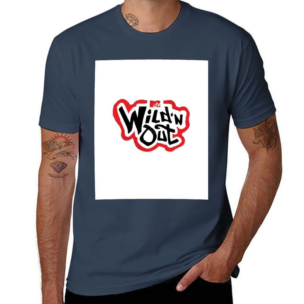 Wild N Out wit T-shirt Vakantie Buiten T-shirt