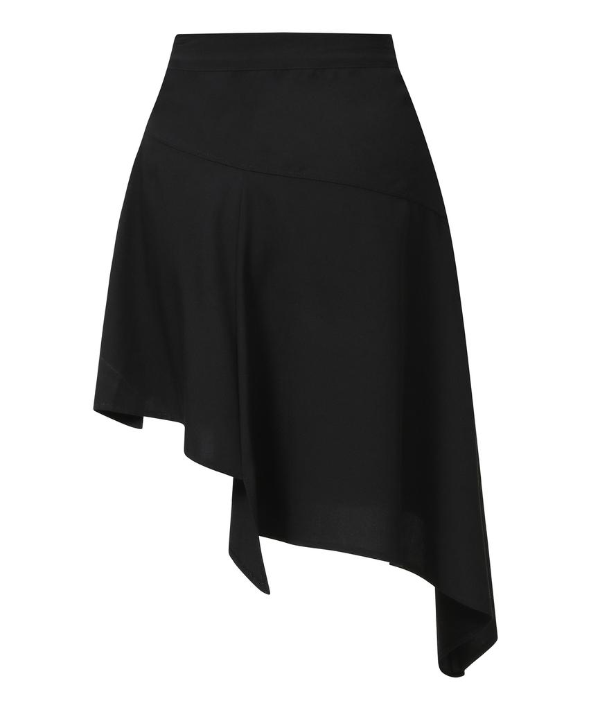 Mucent Nuage Shirred Asymmetrical Skirt