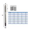 Straight Flute Machine Tap Set For Various Thread Cutting In Various Materials Offering Stability Efficient Performances
