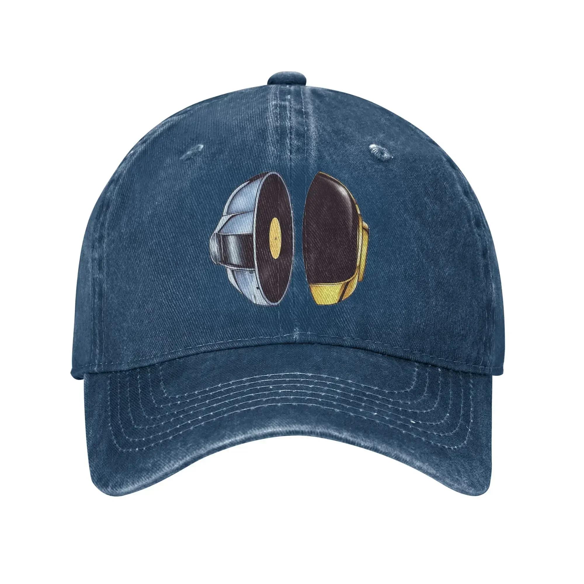 

Daft Punk Helmet Casual Baseball Cap Summer Trucker Hat Breathable Tennis Skate Hip Hop Hats Couple WoUnisex Retro Baseball Caps One Size