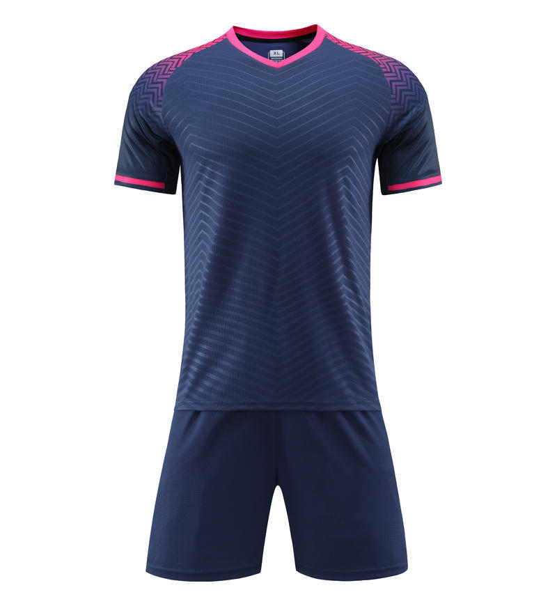 Soccer Uniform Set Men'S And Women'S Summer Game Team Training Uniforms For Children Adults Short Sleeve Sports Team Uniforms 6321 Quick Drying