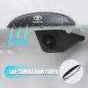Car Reverse Camera Rain Shield Shade Cover Waterproof Shield Exterior For Toyota Hilux Aygo Yaris Ractis CHR Auris Corolla Camry