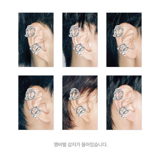 Pre-venta EXO POP-UP REVERXE THE WORLD Juego de Brazaletes para Oreja