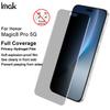 For Honor Magic 8 Pro 5G Glass IMAK Anti-peeping Hydrogel Film 3th Generation Full Coverage Screen Protector