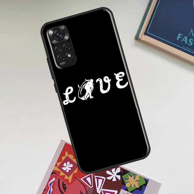 Ice Hockey Player Case For Xiaomi Redmi Note 14 Pro 13 12 11 10 15 Pro Plus Redmi 15C 13C 12C 10C 14C 15 Cover