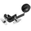 Snare Drum Muffler Mute Silencer Metal Portable Kit Parts Accessories Tone ControlBlack