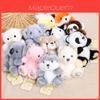Animal Plush Keychain With Short Pile Fabric For Kids And Adults